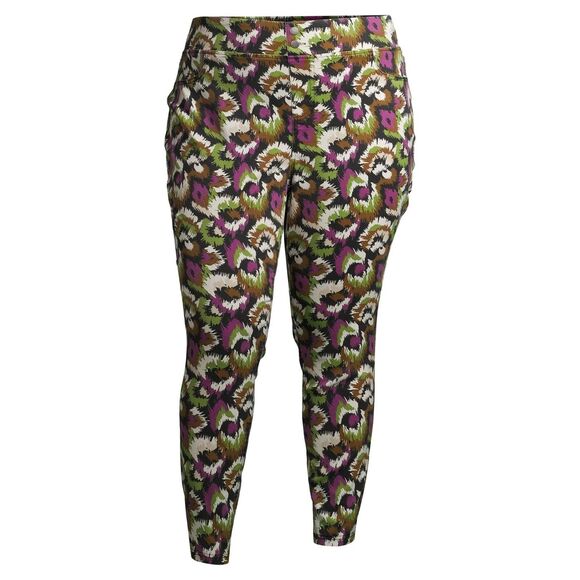 NWT Terra & Sky Women's Plus Size 0X 14W High Waist Jeggings Skinny Mid Rise - Picture 1 of 4